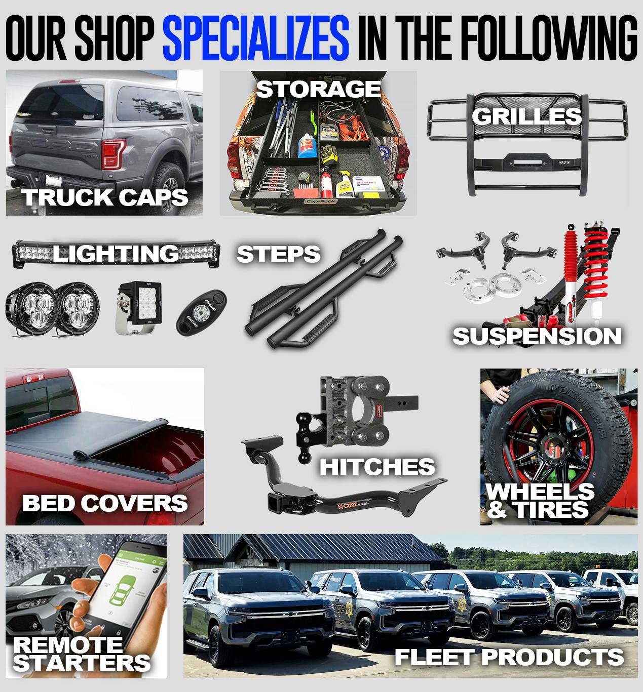 Off road truck accessories store near me discount